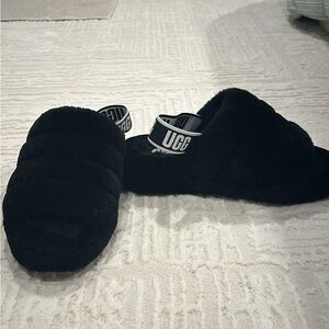 NEW unworn ugg fluff yea slippers size 9